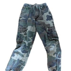 London Clues Camouflage Cargo Pants